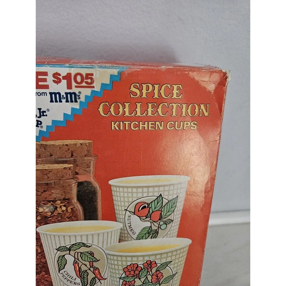 Vintage Dixie Cups Spice Collection 99Ct 5oz Old Stock/Open Box 1986 *READ*‎